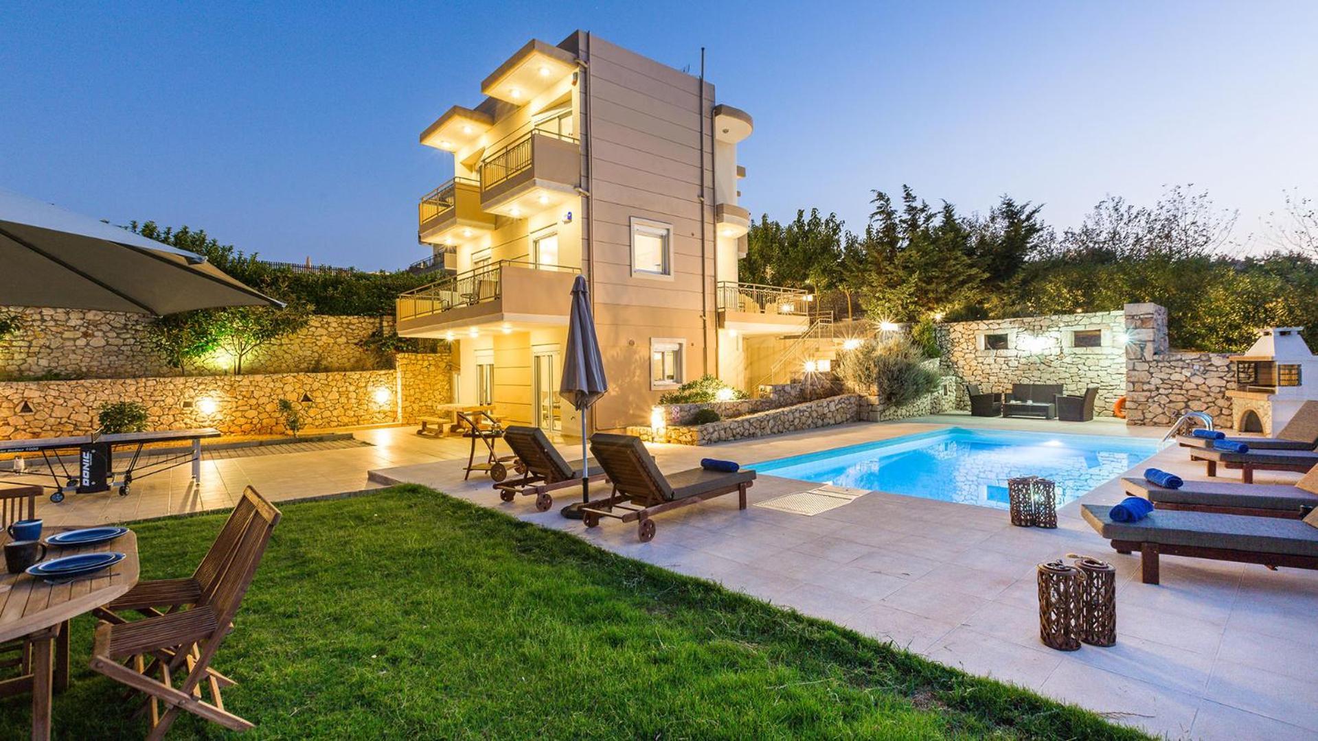 Vila Crete View Marathi  Exteriér fotografie